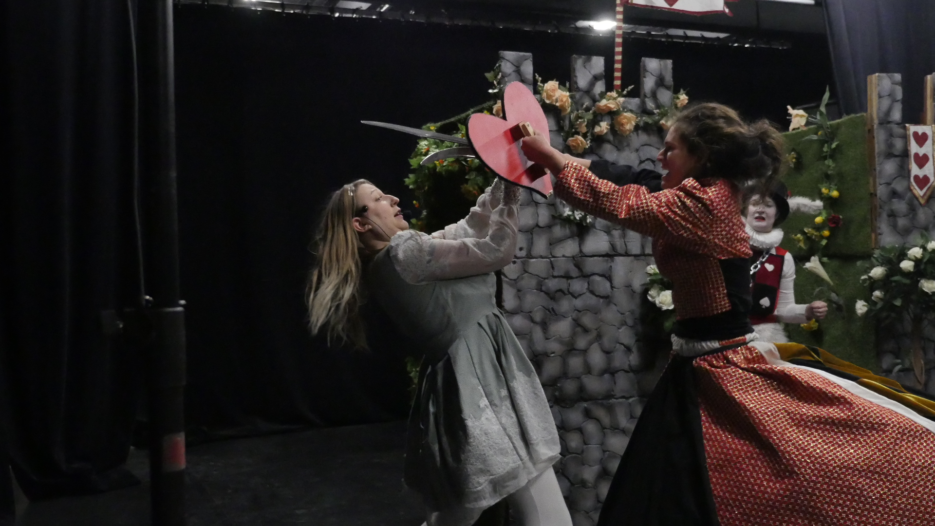 Combat Alice vs Reine de Coeur